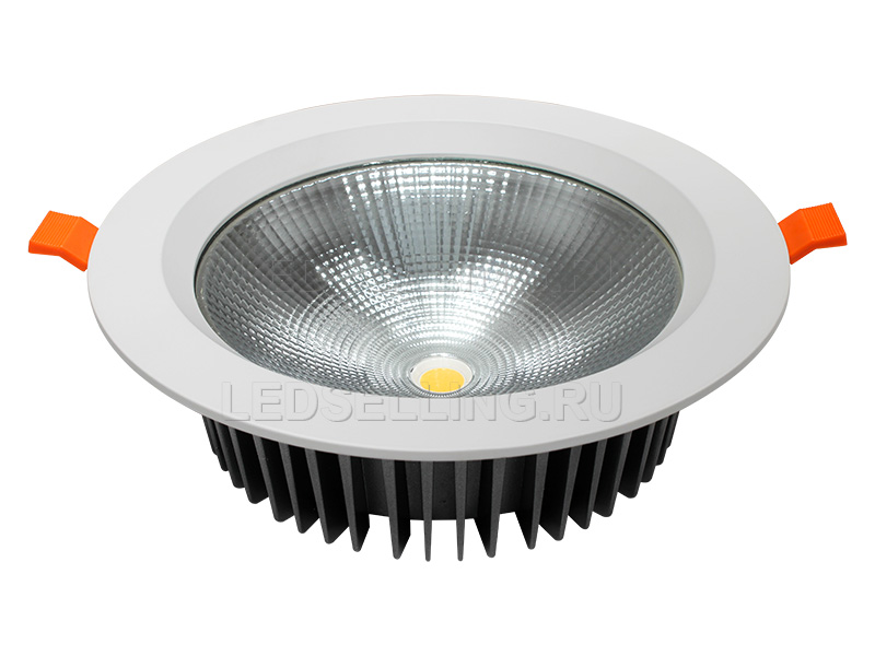 Корпус потолочного светильника LS-30W1-W Потолочный встраиваемый светильник диаметр 220мм с широким углом рассеивания