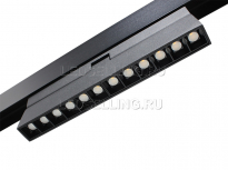 Магнитный трековый светильник MSDS-12W48V4-B поворотный линейный