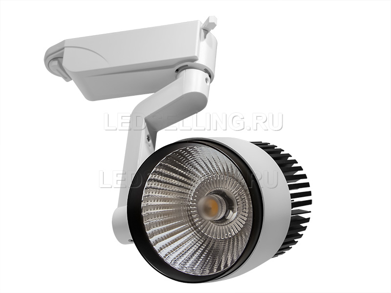 Трековый светильник MSDS-30W5-WB Трековый LED COB светильник MSDS-30W5-WB мощность 30W,20W,15W цена